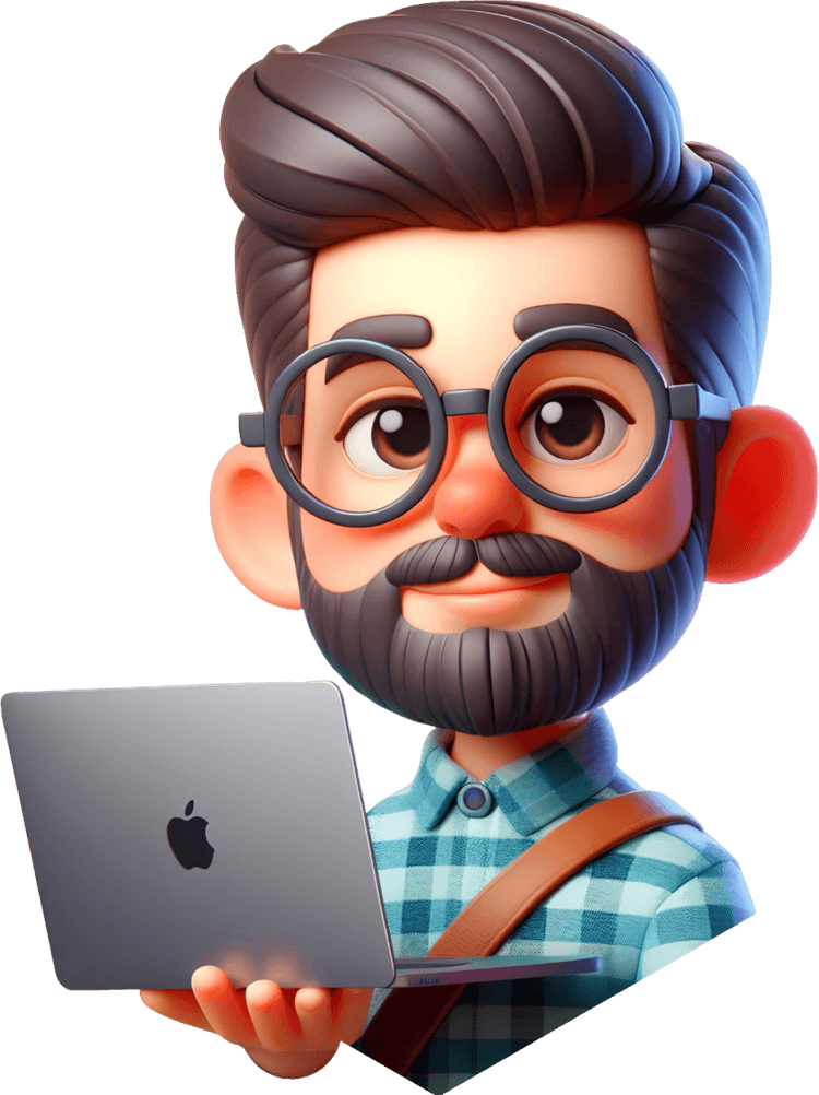 Personagem da empresa Burk Desenvolvimento